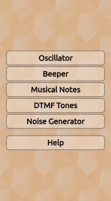 Frequency and Noise Generator android App screenshot 6